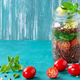 salad in a jar